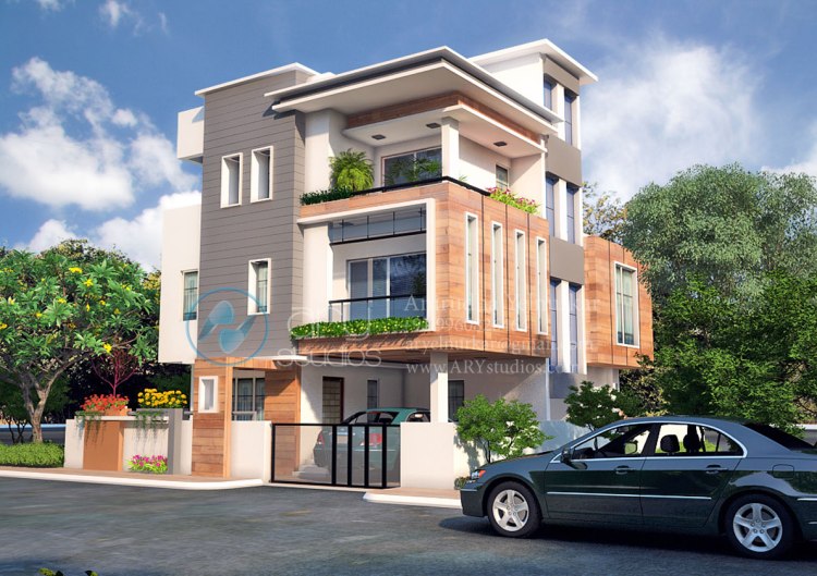 3d+bungalow+rendering+architectural+day+view+realistic